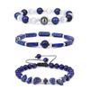 3pcs/Set Body-Purifying Amethyst Bracelet for Weight Loss, Yoga, and Meditation - Healing Stone Zircon for Women and Men