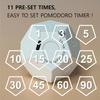 Mini Pomodoro Timer ABS Rotierender Timer Zeitmanagement Würfel Countdown Kochen Lernen Digitaler Timer Küchen Kochzubehör