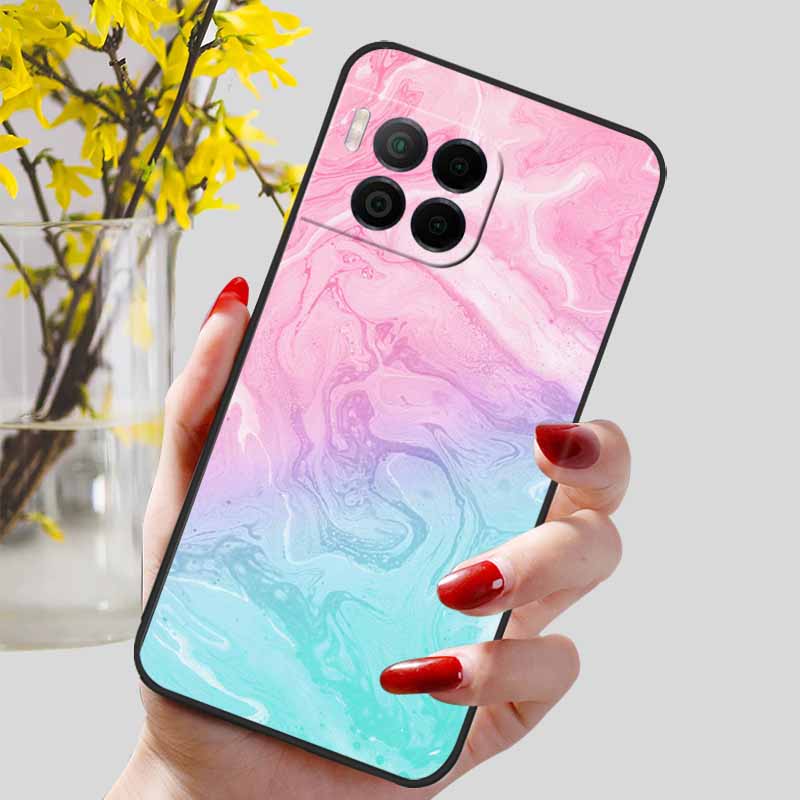 Lovely Protective Cover for T-Mobile T Phone 2 Pro 5G Case Marble Soft TPU Silicone Capa for T-Mobile TPhone 2 / 2Pro Back Shell