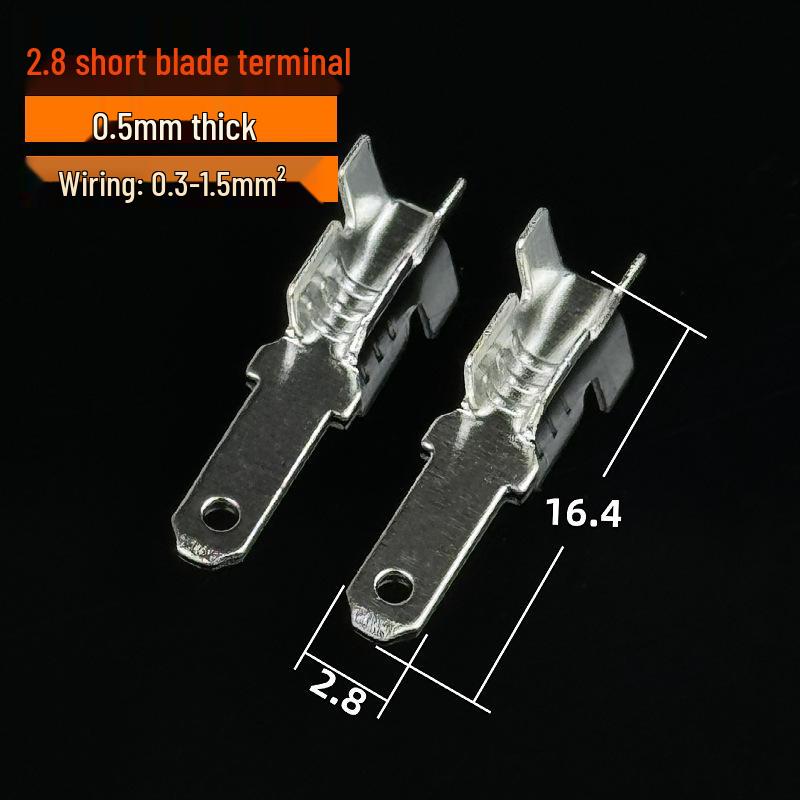 2.2/2.8/4.8/6.3 Spade Terminal Female & Male Wiring Connector Sheath