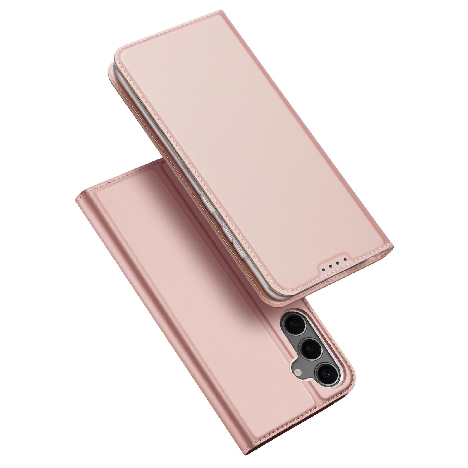 DUX DUCIS Серия Skin Pro Для Samsung Galaxy S25 Чехол Кожаная Обложка Держатель для Карт C