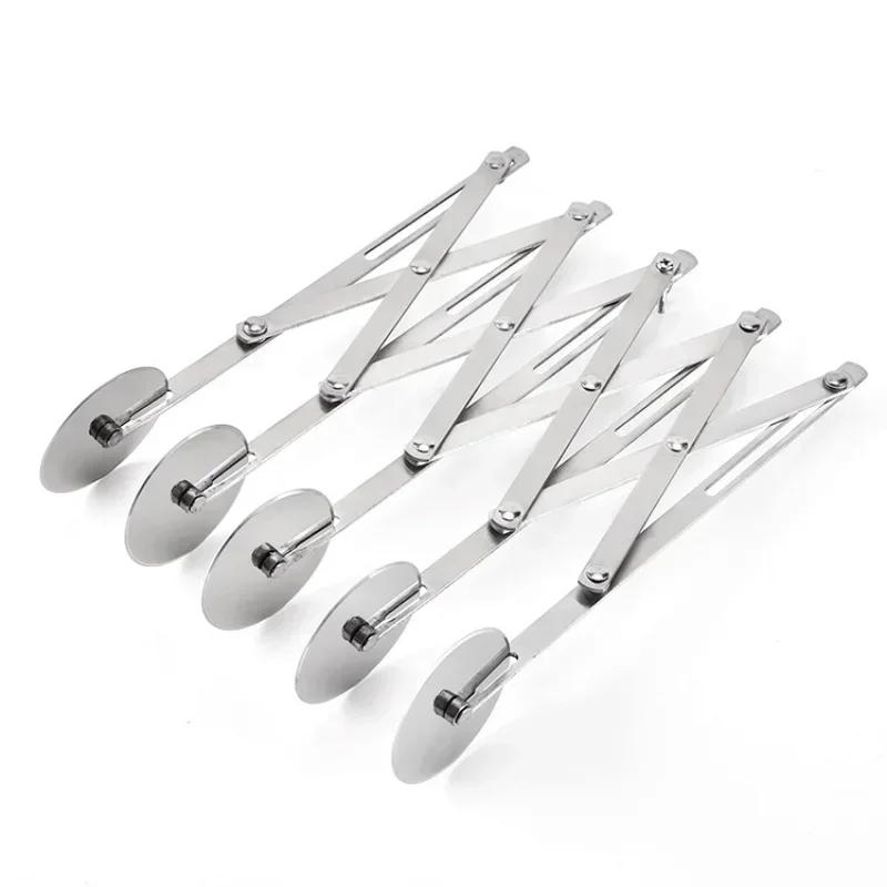 3/5/7 Hjulskärare Degdelare Kniv Flexibelt Rullblad Pizza Bakverk Skalare Rostfritt Stål Bakform Verktyg