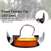 Front Fender Tip LED Lens Fit For Electra Glide Ultra Limited Low 2014-2023