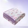 Rabbit Printed Flower Washed Cotton Summer Air Conditioner Quilt For Bedroom