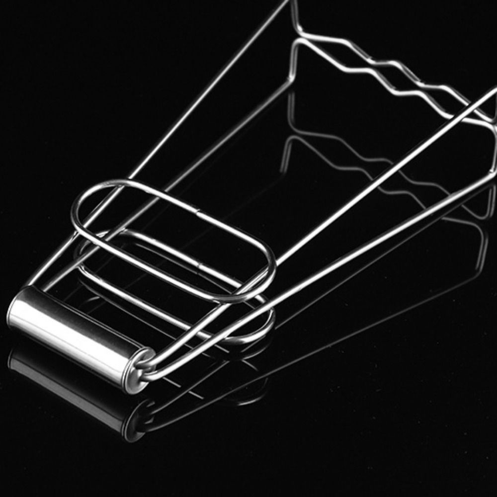 Foldable Hot Dish Clamp Bowl Clip Anti-Scald Bowl Clip Practical Crockery Holder Kitchen Tools