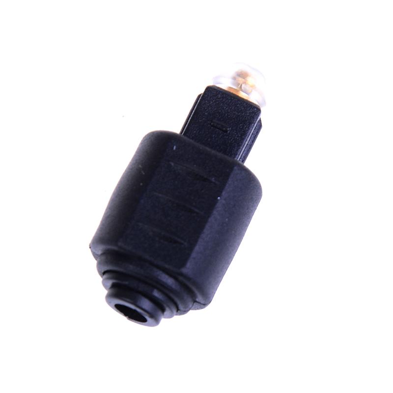 2-Pack Optical Audio Adapter – 3.5mm Female To Toslink Male – Connect Digital Audio Easily