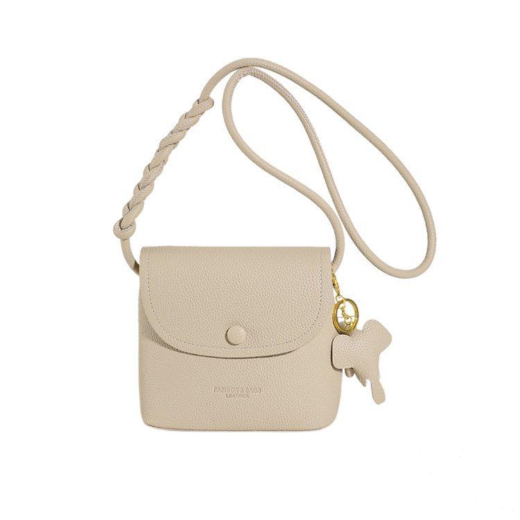 Casual Retro Small Bucket Bag, New Women's Bag, Popular Versatile Messenger Bag, Fashionable Commuter Small Square Bag