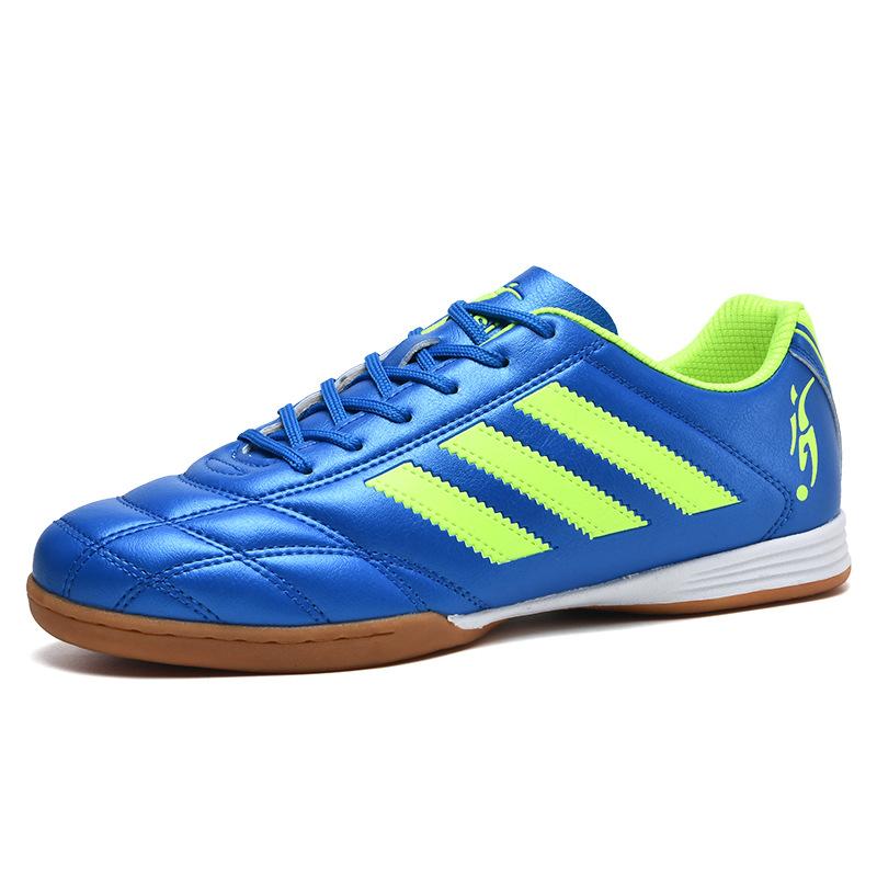 Proužkované sálové boty Protiskluzové Šněrovací Futsalové Tréninkové Tenisky