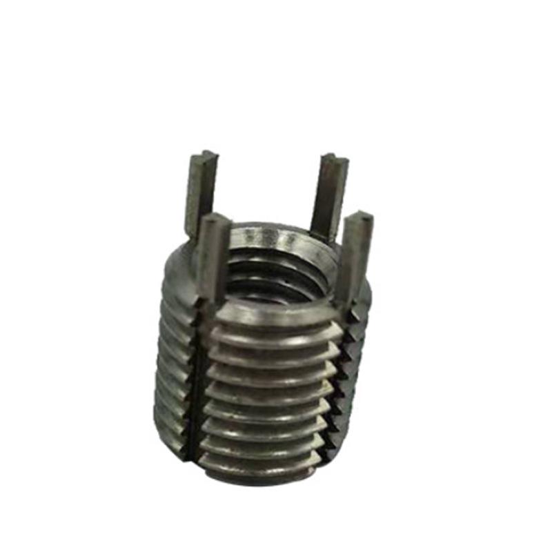 Carbon Steel Self-Tapping Thread Repair Insert with Heavy-Duty Key Lock Pin Sleeve