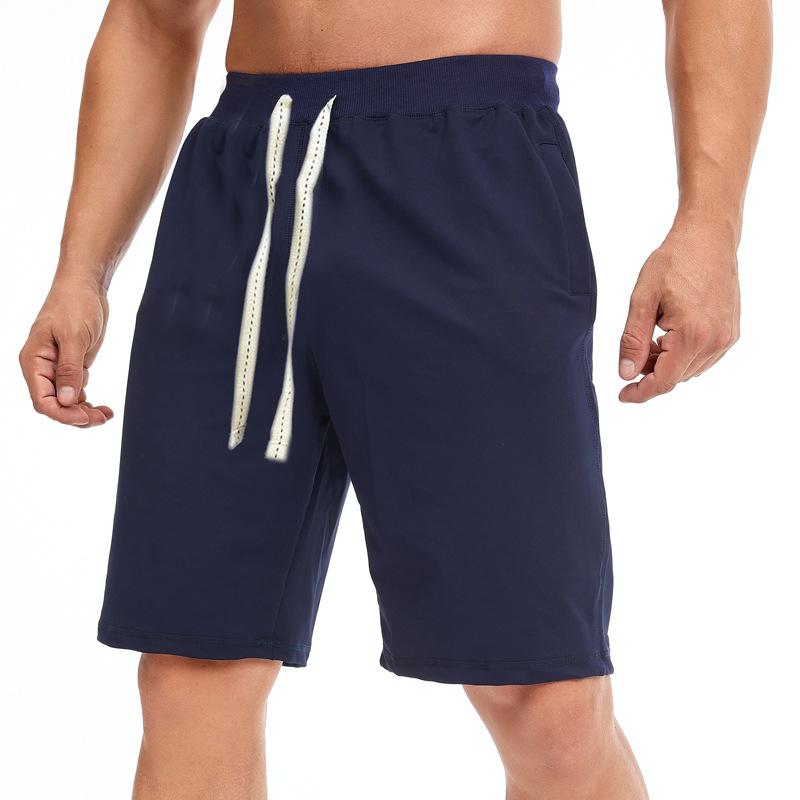 Men's Loose Shorts, Summer Casual Five-point Pants, Beach Pants Drawstring Sports Shorts, Men's Fitness Pants