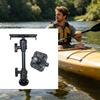 Kayak Fish Finder Mount Bracket Replacement 360 Degree Adjustable Ball Mount Fish Finder Bracket For Quick Setups On Kayak