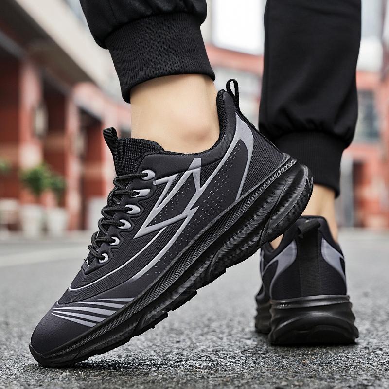Men Shoes Lightweight Casual Sneakers New Marathon Soft Bottom Anti Slip and Wear Resistant Slow Run Shoes for All Seasons