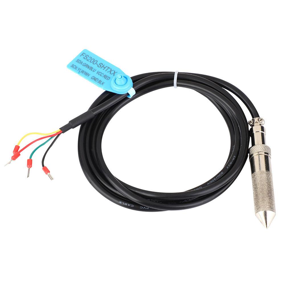 Digital Soil Moisture Sensor Meter Digital Low Consumption Soil Measuring Tool(FS200 SHT31)