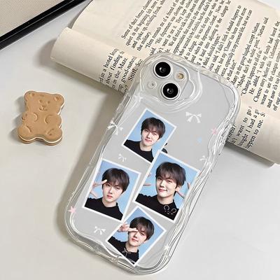 Funda de teléfono para Iphone14 XS Plus 13 Max XR 12 7 X Pro 8 11 Funda recta de TPU estilo coreano