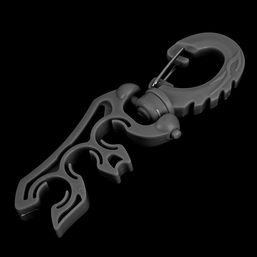 Keep Diving Underwater Diving Hose Holder Clip Buckle Hook Black
