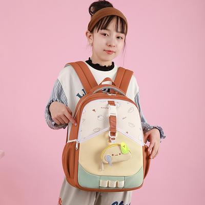 School Bag New Children's Primary School Students 1-3 Grades Girl Backpack Casual Burden Reduction Large Capacity Backpack