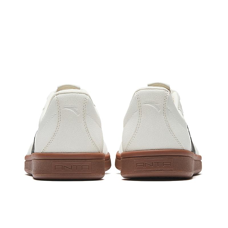 Anta TT Lite Lightweight Breathable Low-Top Skate Shoes Men Sneakers White Gray Black 912538033-1