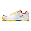 Li Ning Tafeltennis Serie Ultra Licht 1.0 Slijtvast Ademend Laag Uitgesneden Trainingsschoenen Unisex Sneakers Wit Geel APPU003-4