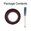 For V12 Vacuum Cleaner-Top Fixed Sealing Ring Of Dust Bin NEW Accessories
