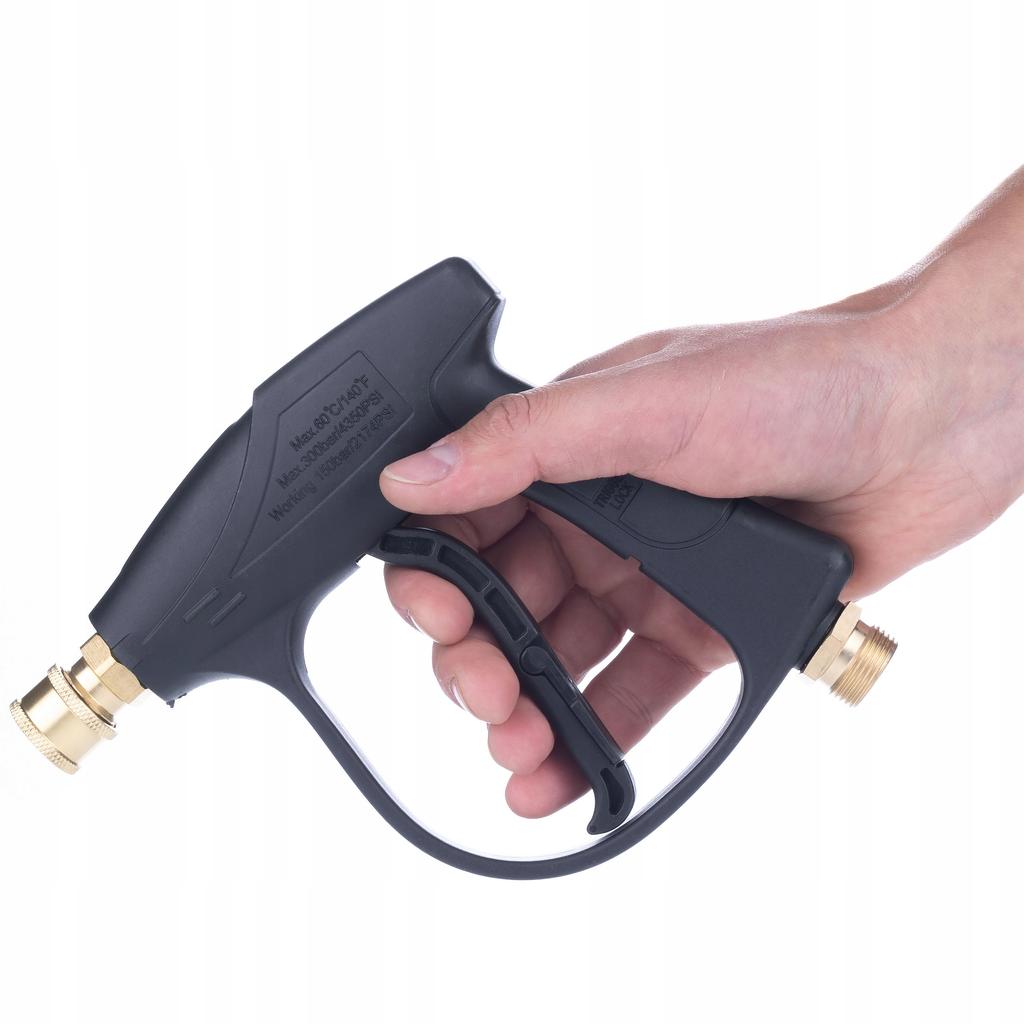 Rosfix Zestaw Do Myjki Ciśnieniowej – Pistolet 4350 PSI 22mm | 5 Dysz Na Szybkozłączkę | Pianownica 1000ml