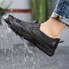 Fashion Hot Sale Men's Ankle Rain Boots Outdoor Casual Men Hiking Fishing Water Shoes Waterproof Work Boot High Quality Mans Footwear