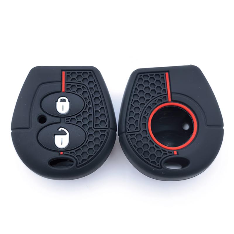 2 Button Remote Car Silicone Key Case Cover For Vw Polo Golf Passat Bora Jetta Sharan Skoda Octavia Seat Leon Ibiza Accessories