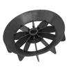 Kleiner Luftkompressor Lüfterblatt Richtungslinie Motor 14mm Welle 150mm Außendurchmesser Kugellagertyp