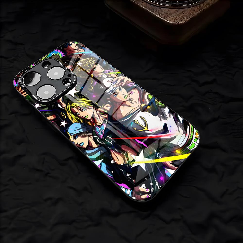 HOT Anime Jogo Phone Case For IPhone 17 Pro Max 16 15 14 Pro Max 13 11 X Xs Xr 8 7Plus Glass Cover