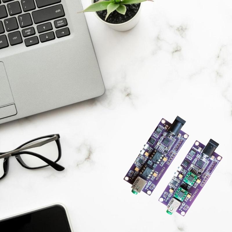 Advanced ES9039Q2M Circuit Board With I2S Link USB ES9039Q2M Decoding Module Excellent Sound Processing