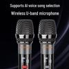 SANSUI PQ125 Portable Smart KTV Speaker with Display CN Plug (adapter Included)