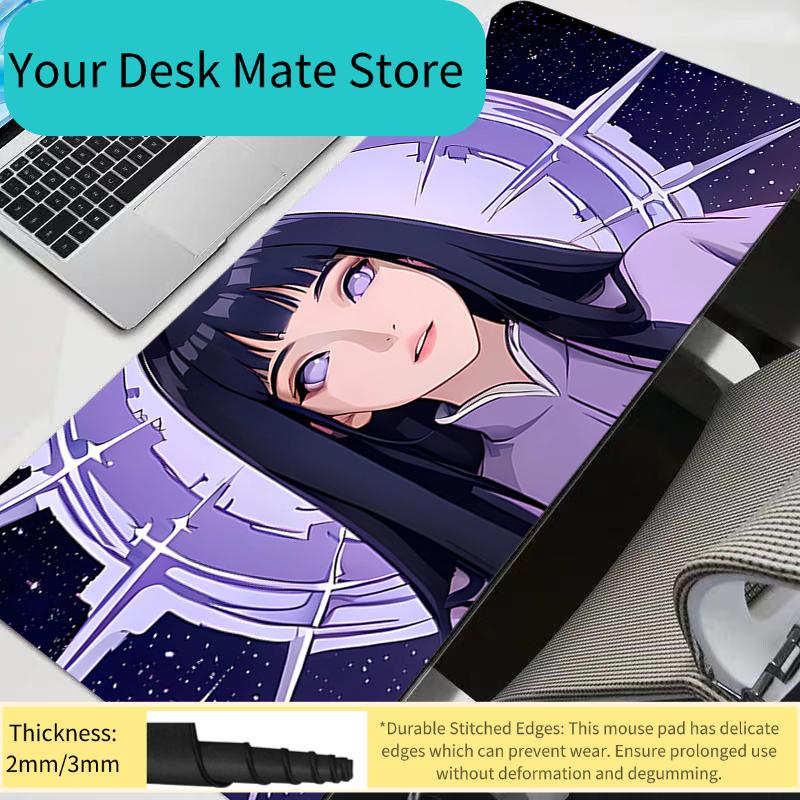 Naruto Mouse Pad XL Lockedge Large Gaming Accessories Computer Gamer Keyboard Mouse Mat Desk Mousepad Anime Durable For Csgo