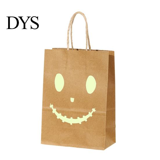 Cute Candy Packaging Halloween Bags with Luminous Pumpkin Ghost Prints, Thickened Night Glowing Holiday Paper Gift Bags, Trick or Treat Party