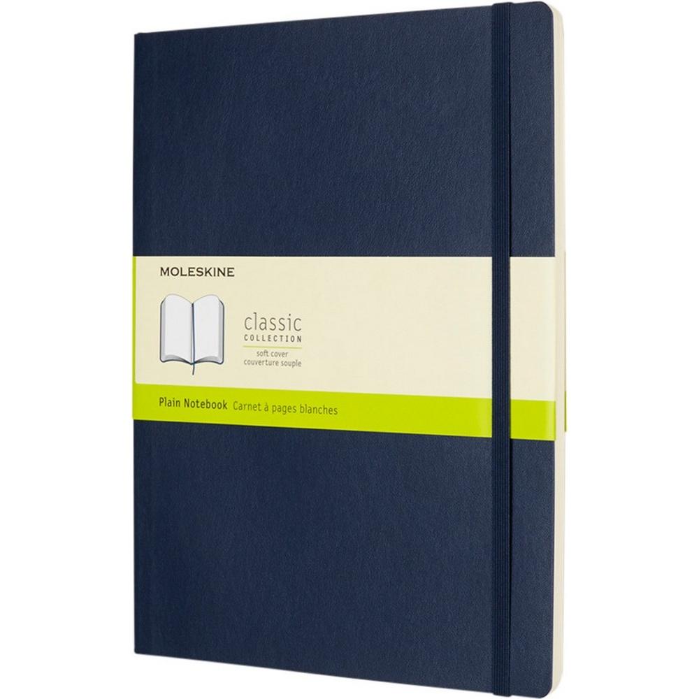 Moleskine Classic XL Soft Cover Plain Notebook