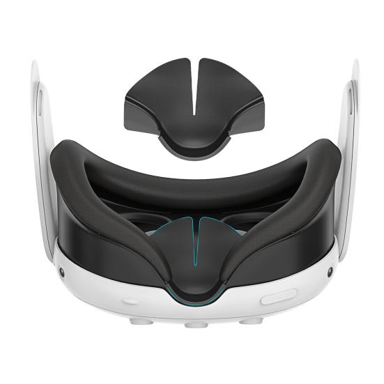 Capac pentru ochi pentru căști VR Protector de transpirație Super moale, respirabil, fără iritații, pernă de înlocuire a feței pentru Meta Quest 3