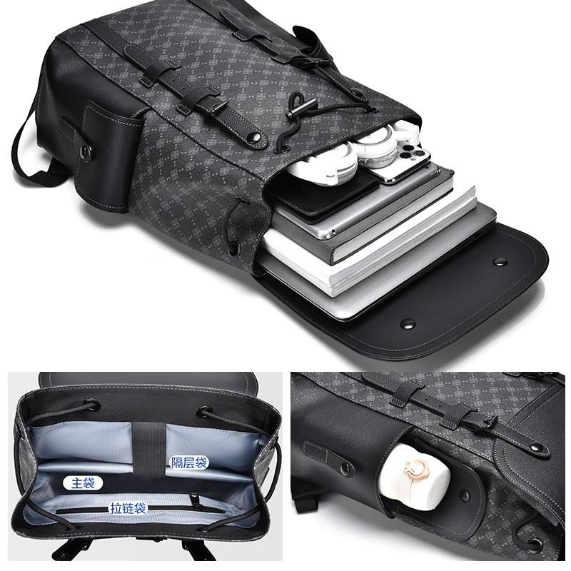 Laptop Backpacks 16 Inch Waterproof PVC Laptop Backpack Large Capacity Travel Commute Business Daypack