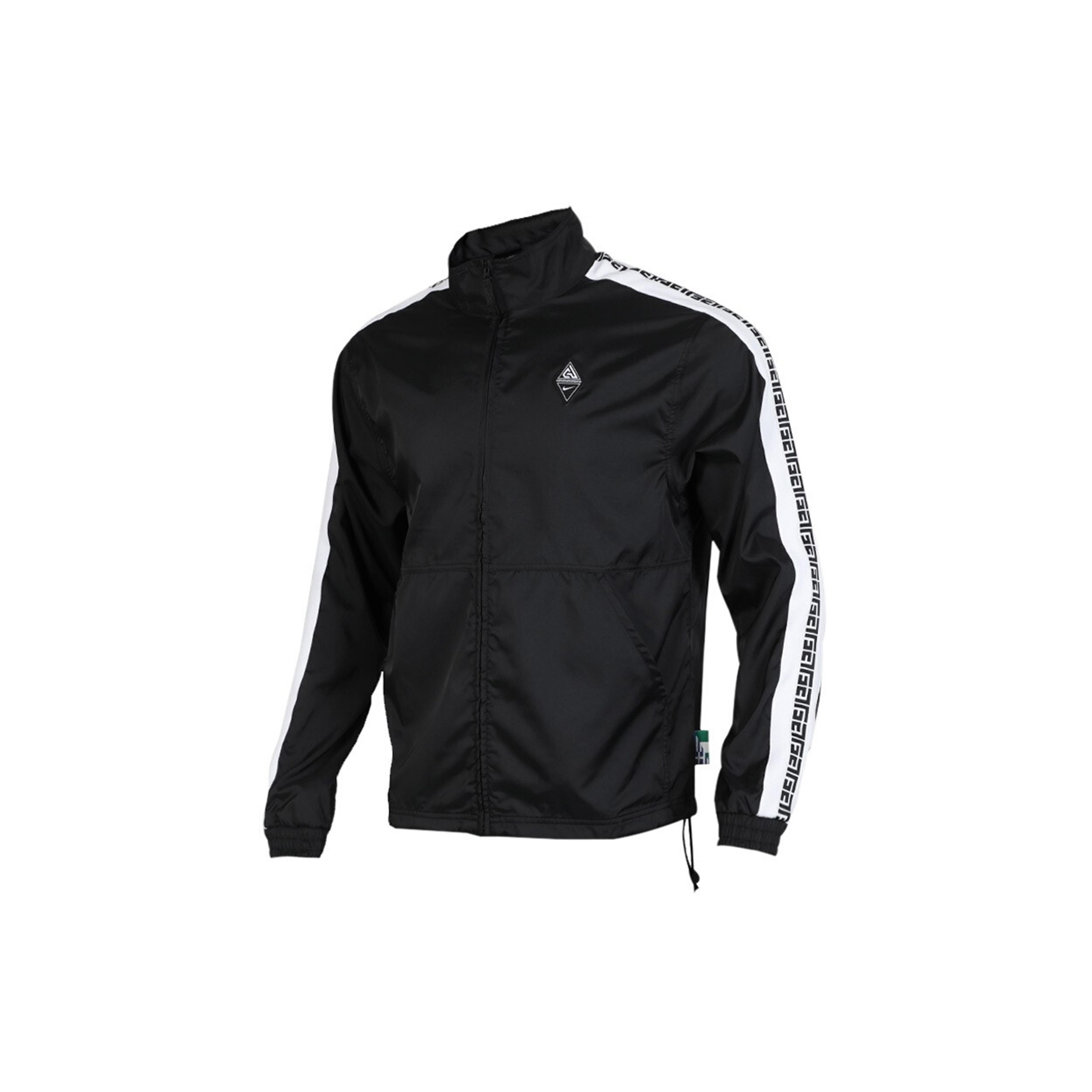 Nike Zipper Casual Sports Stand Collar Jacket Black Men s CD9551-010 XXL