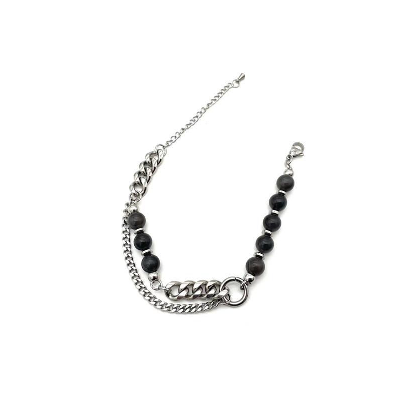 Original Design Geometric Stainless Steel Chain Jewelry For Men And Womens Fashion Bracelet