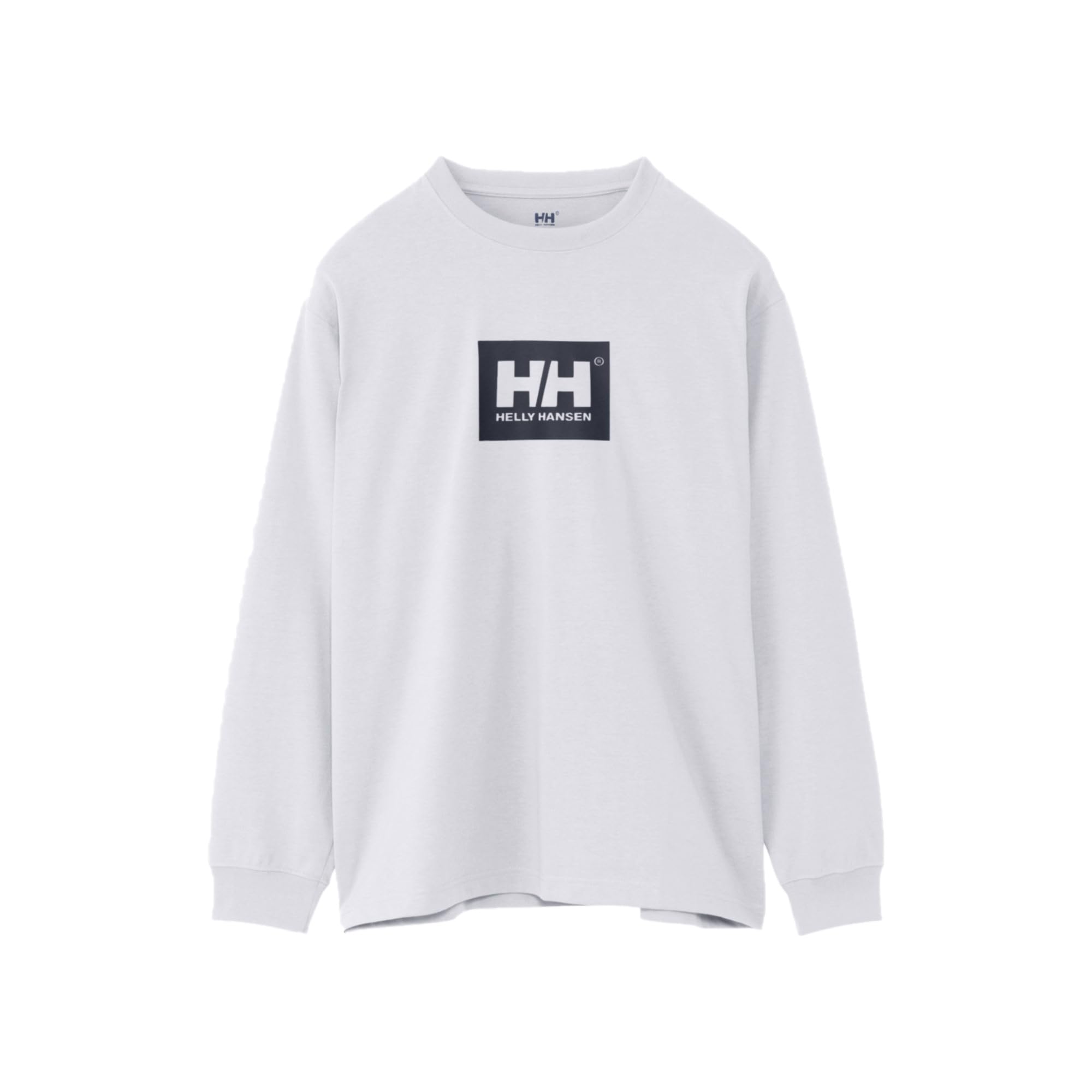 

L/S HH Logo Tee Clear White L