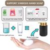 Foaming Hand Soap Dispenser, Kitchen Soap Dispenser with Gold Soap Pump, Ceramic Foam Soap Dispenser for Bathroom,11OZ Refillable Soap Dispenser for