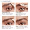 YOUNG VISION Gel Transparent pentru Sprâncene, Tub - Controlat, Perie Unică din Silicon, Rezistent la Apă și Transpirație, Toate Culorile Sprâncenelor, Aplicare în 4 Pași, Zilnic & Petrecere
