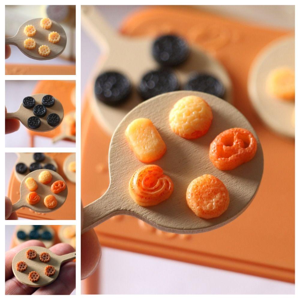 

Аксессуары для кукольного дома 1:6/1:Мини-поднос для печенья «12 кукольных домиков для ролевых игр», модель OB11