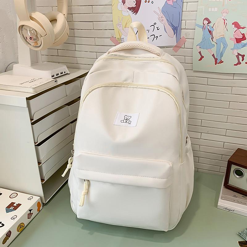 Middle School Student Schoolbag Women's Large Capacity College Style Backpack