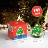 Cartoon Santa Claus Building Blocks Mini Christmas Doll Xmax Gift Action Figures Model  Party