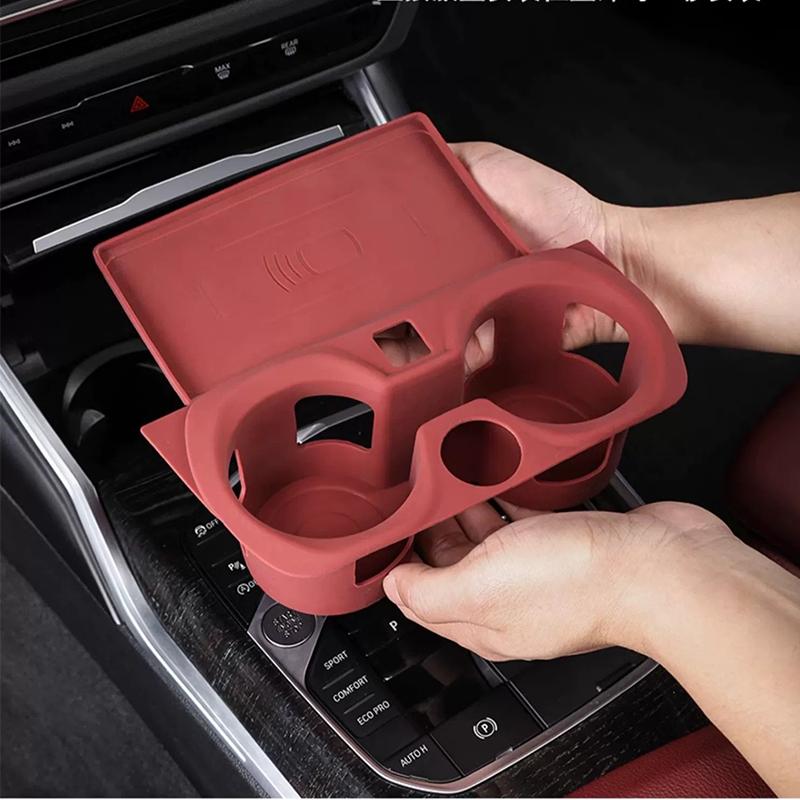 For BMW 3 Series 4 Series G20 G21 G22 G23 G26 2024 2025 Automotive Wireless Water Filling Cup Silicone Pad