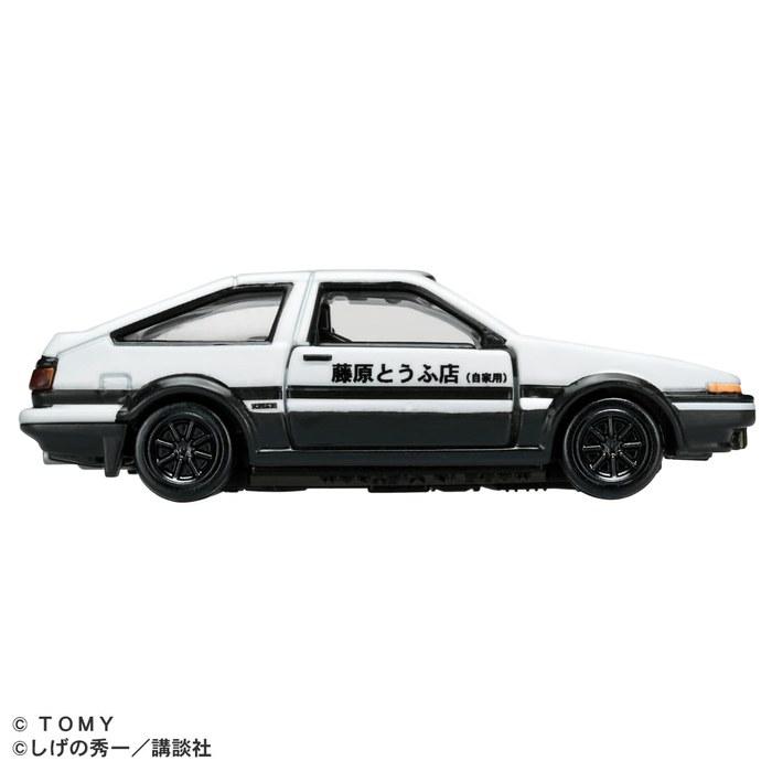 TAKARA TOMY Tomica Premium Unlimited 01 Initial D AE86 Trueno (Takumi Fujiwara) 1/64 Scale Diecast Car
