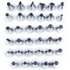 36pcs Stainless Steel Icing Piping Nozzles Cake Decorating Tools Flowers Maker Pastry Baking Tool