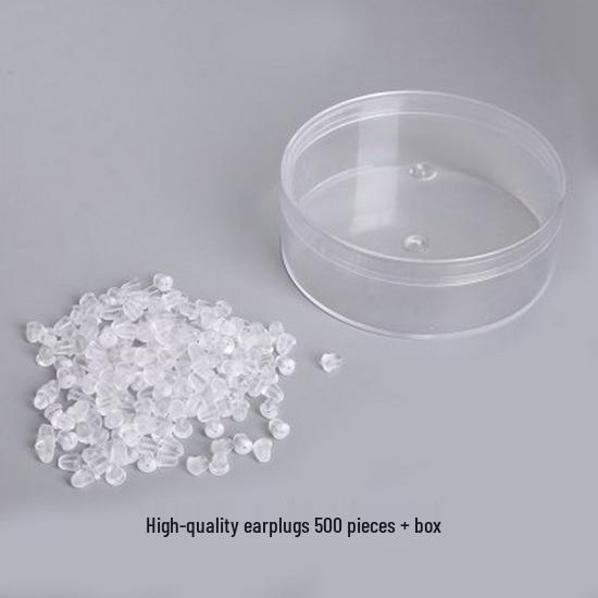 Transparente Silikon-Ohrstecker und Ohrstöpsel-Verschlüsse - Anti-Drop, Anti-Rutsch-Clips