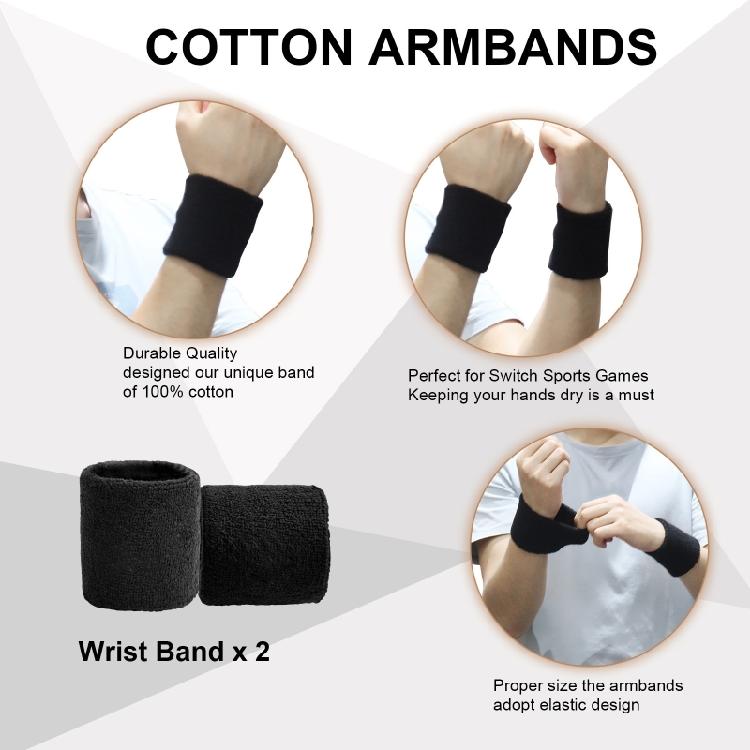 12PCS Switch Sports Include Comfort Grip Tennis Racket Golf Club Sword Leg Strap