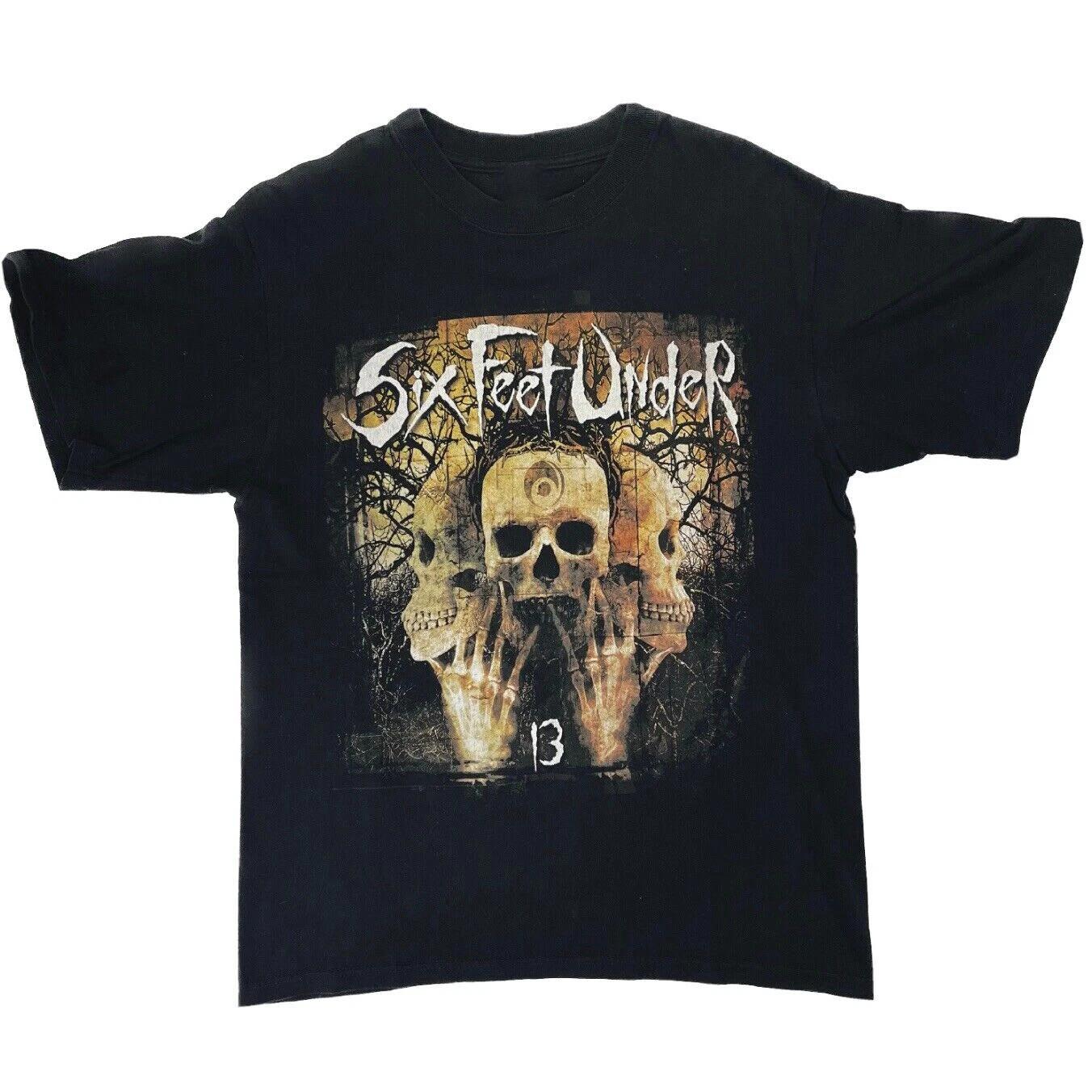 90s 13 Six Feet Under Shirt Classic Black Unisex Size S-5XL S
