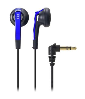 Audio Technica BL Earphones Wired Inner Ear Type Blue ATH-C505